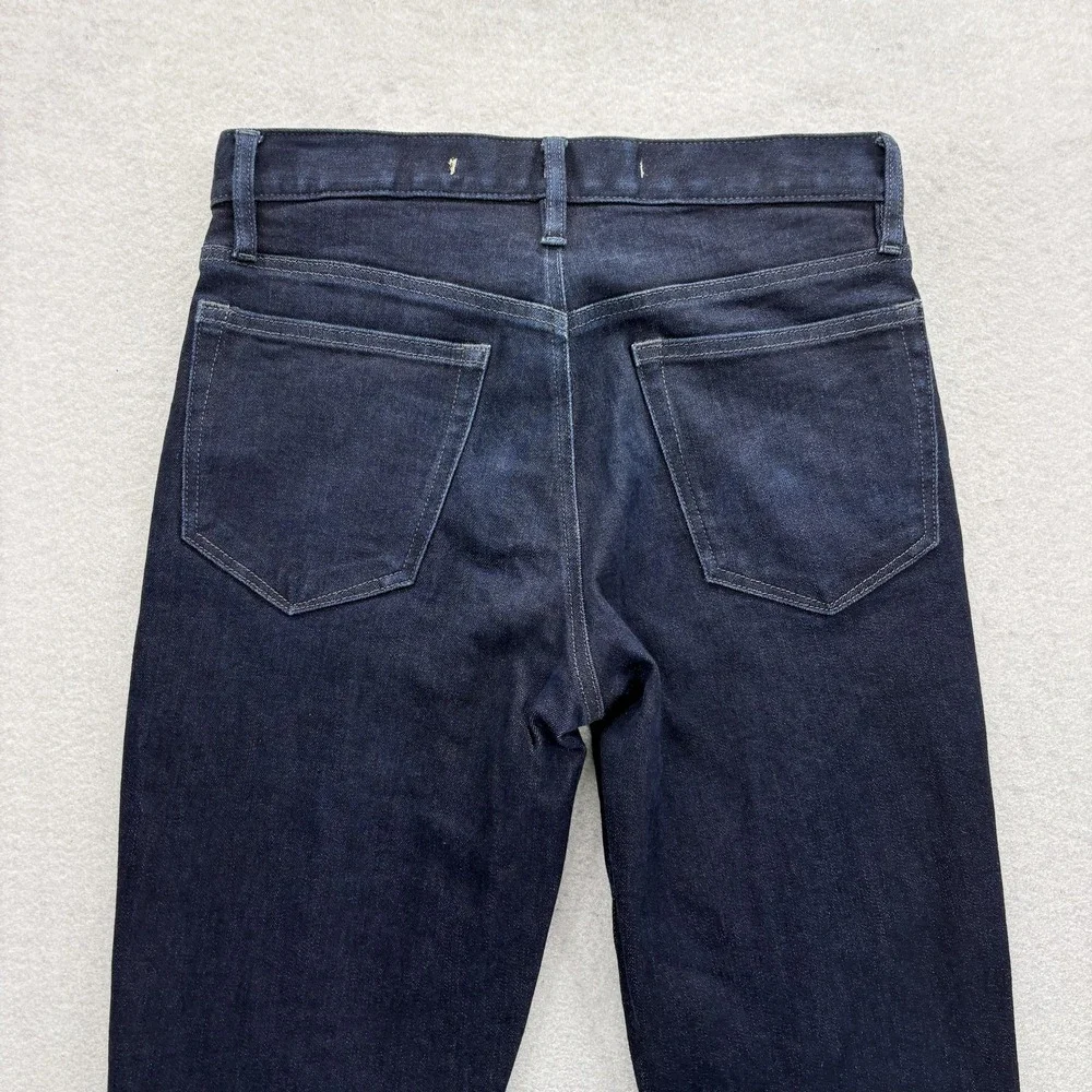 Banana Republic Travel Jeans Mens 30x32 Blue Dark Slim Tapered Stretch Denim